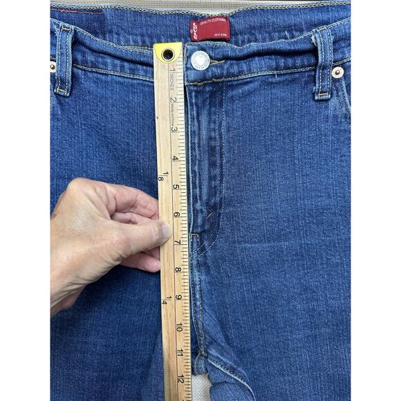 Levi's Jeans Women's Size 14M Classic Boot Cut Stretch Denim Blue Cowgirl Modern - Picture 9 of 14